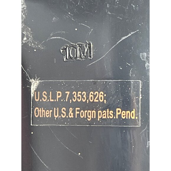 Guess Women's Gold Glitter Multi Fabric Peep Toe Pumps Sz 10M - Original Box - Picture 9 of 12